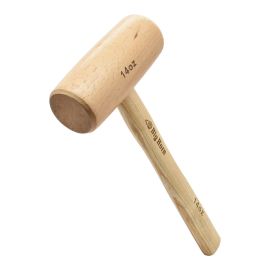 Big Horn 26020 14 Oz Beechwood Woodworking Wooden Mallet