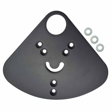 Big Horn 14108 Offset Trimmer Sub-Base for 7312 Laminate Trimmer Replaces Porter Cable 875051 (42313)