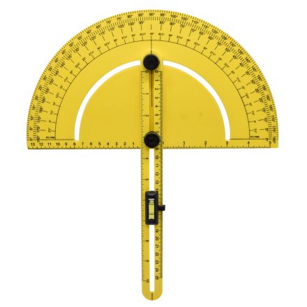 Big Horn 19104 Plastic Miter Saw Protractor 7-Inch Angle Finder