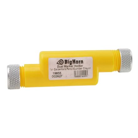 Big Horn 19855 Dual Marker Holder for Carpenters Pencil/Lumber Crayon