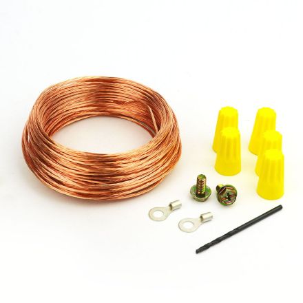 Big Horn 11750 D.C. Grounding Kit for Dust Collection Systems - Replaces Jet JW1053 