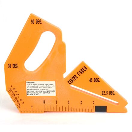 Big Horn 19105 Router Table Saw Push Block /Blade Depth & Angle Gauge, Hook Rule, Center Finder (Replacement of 19107)